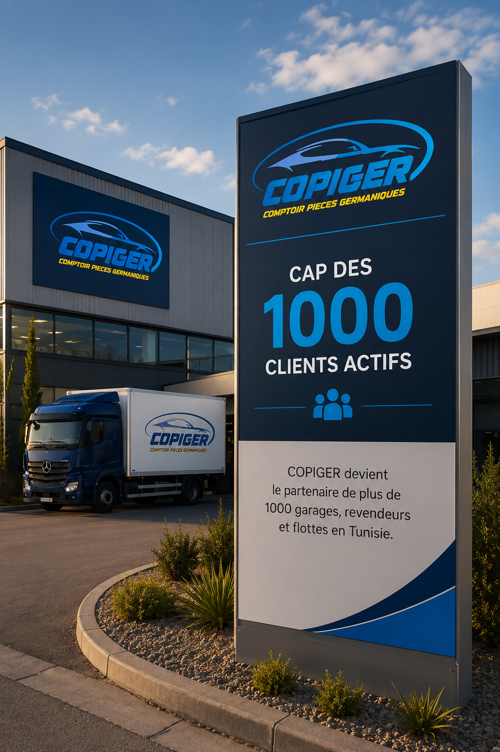 Cap des 1000 clients actifs